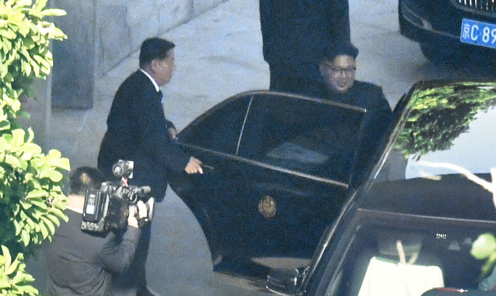 Kim Jong Unas Kinijoje