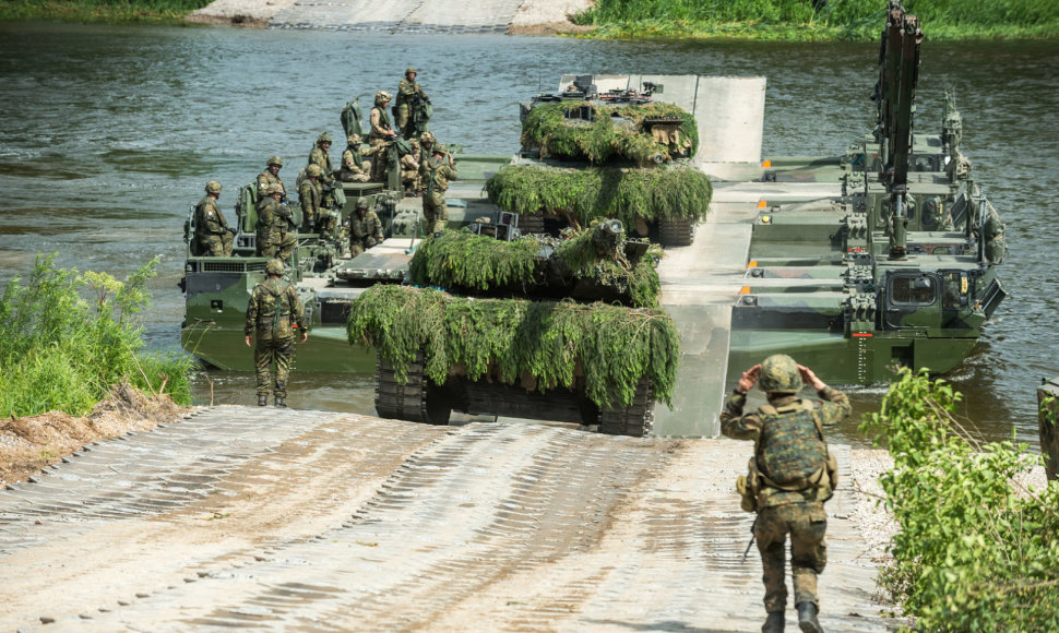 Tarptautinių pratybų „Geležinis vilkas 2017“ svečių diena