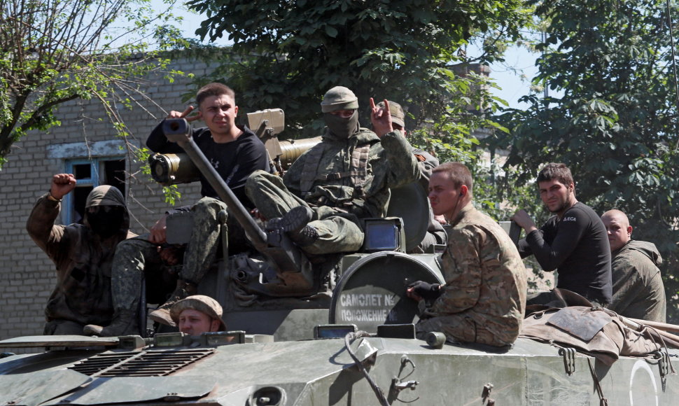 Rusų kariai Ukrainoje