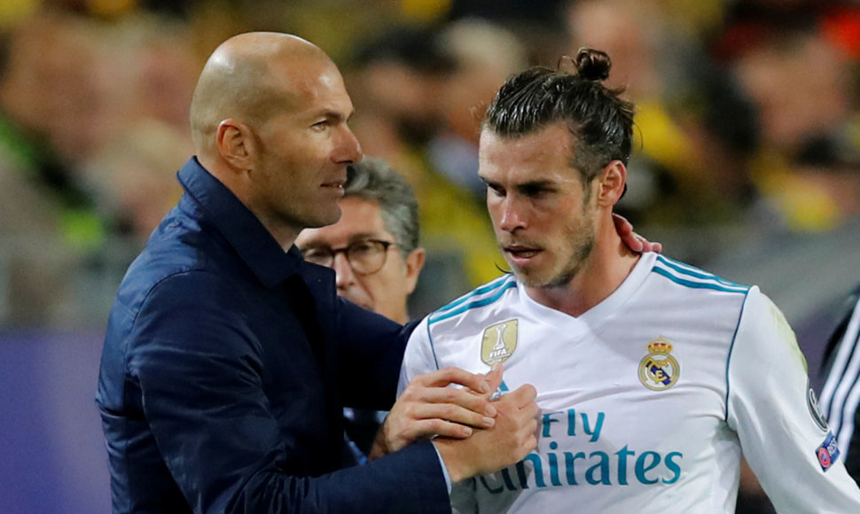 Z.Zidane'as ir G.Bale'as