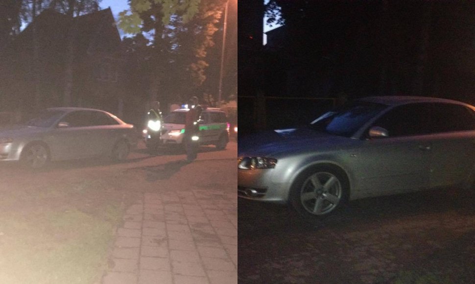 Klaipėdoje nepilnamečių merginų pavogta „Audi“ rasta Šilutėje