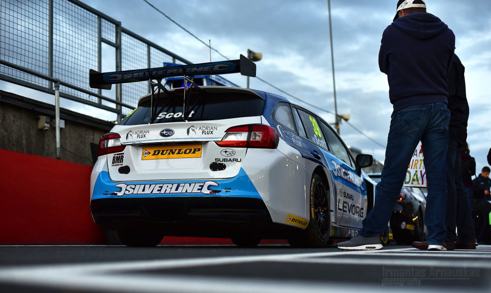 BTCC (British Touring Cars Championship) lenktynėse