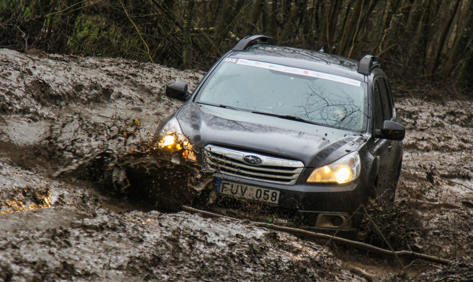 „4x4 propaganda“ renginys „Subaru“ automobiliams