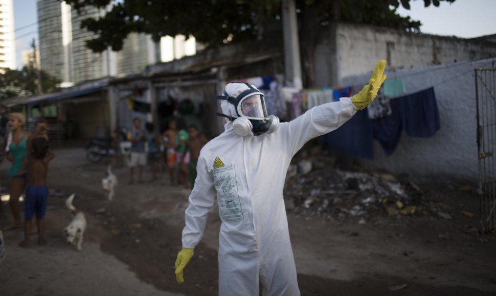 Zikos virusas kol kas labiausiai paveikė Braziliją