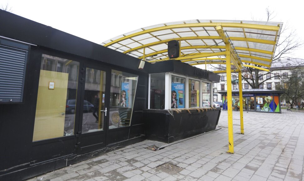 Lauko kavinė Vilniaus ir Liejyklos gatvių sankirtoje