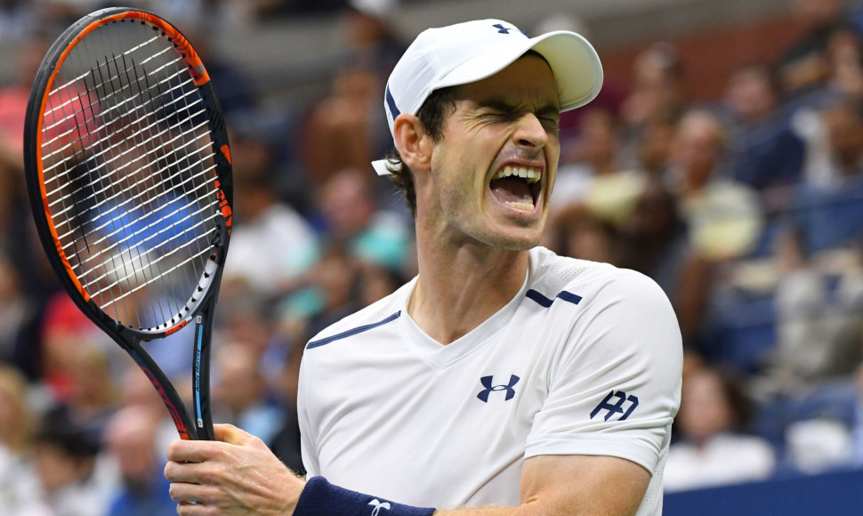 Kei Nishikoris „US Open“ ketvirtfinalyje patiesė Andy Murray