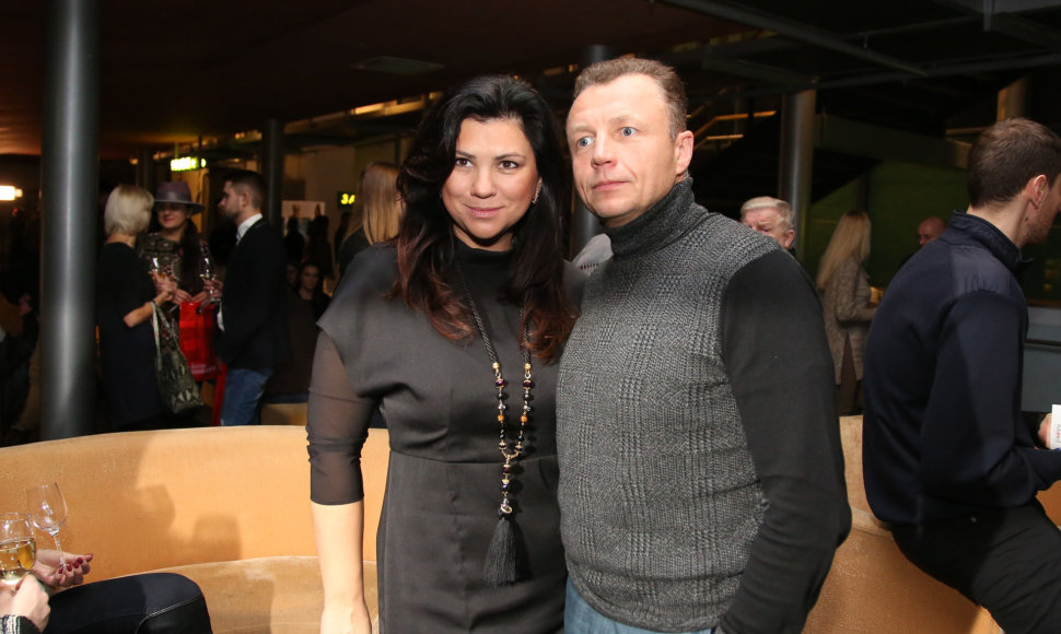 Gediminas Juodeika su žmona Jurgita