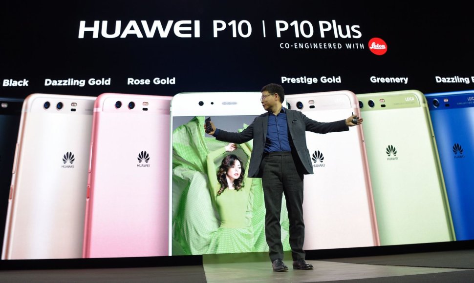 „Huawei P10“ ir  „Huawei P10 Plus“pristatymas