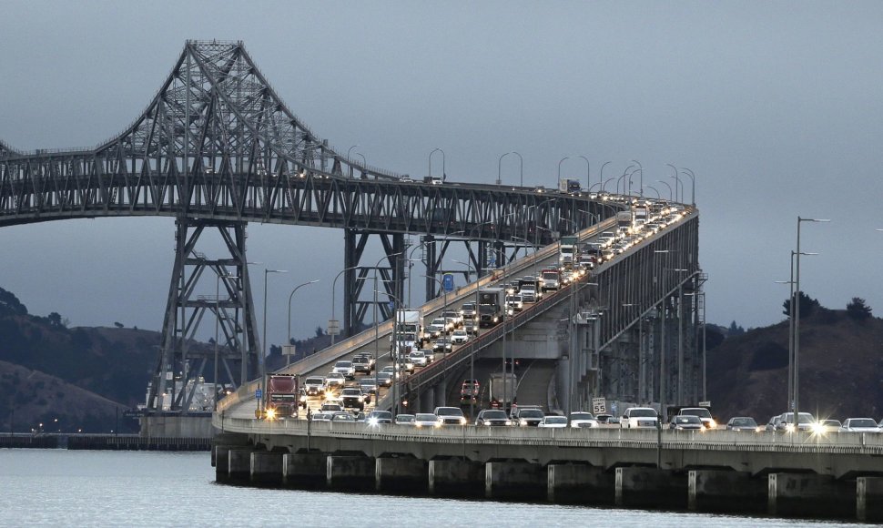 San Fransisko įlankos regione aptiktas saugomo kolibrio lizdas su kiaušiniu sutrukdė didžiulio tilto remonto darbus.
