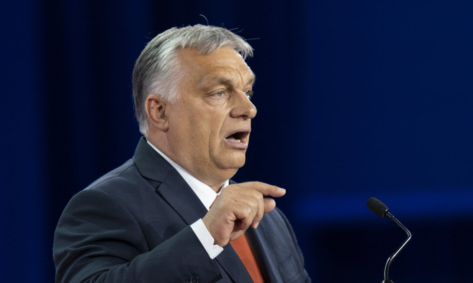 Vengrijos ministras pirmininkas Viktoras Orbanas