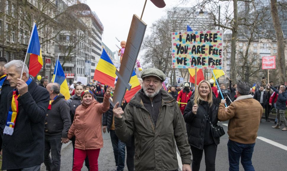 Protestas Belgijoje