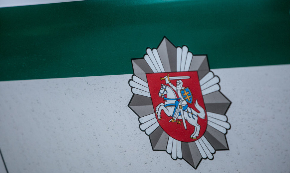 Vilniaus policijos pareigūnai tikrino ar saugiai važami vaikai