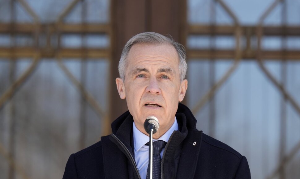 Naujasis kanadiečių ministras pirmininkas Markas Carney / Adrian Wyld / AP