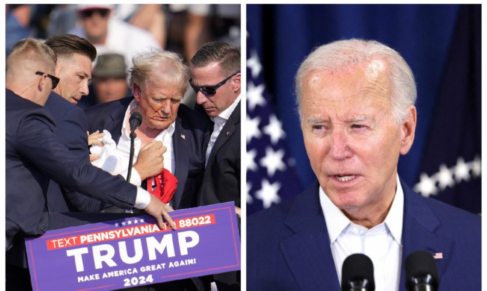 Donaldas Trumpas ir Joe Bidenas