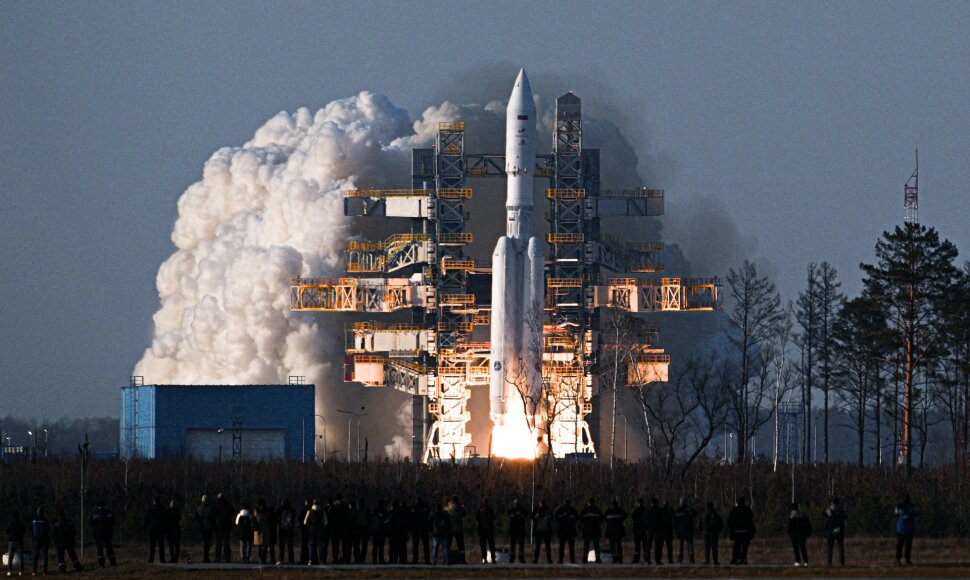 Ankstesnis &bdquo;Angara&ldquo; tipo raketos paleidimas