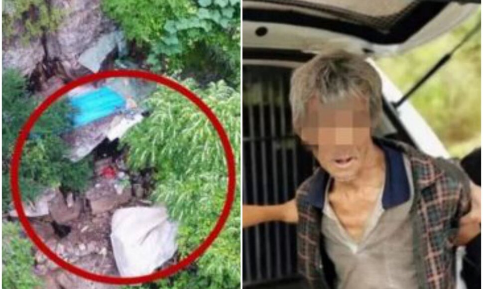 17 metų nuo policijos besislapstęs bėglys gyveno oloje