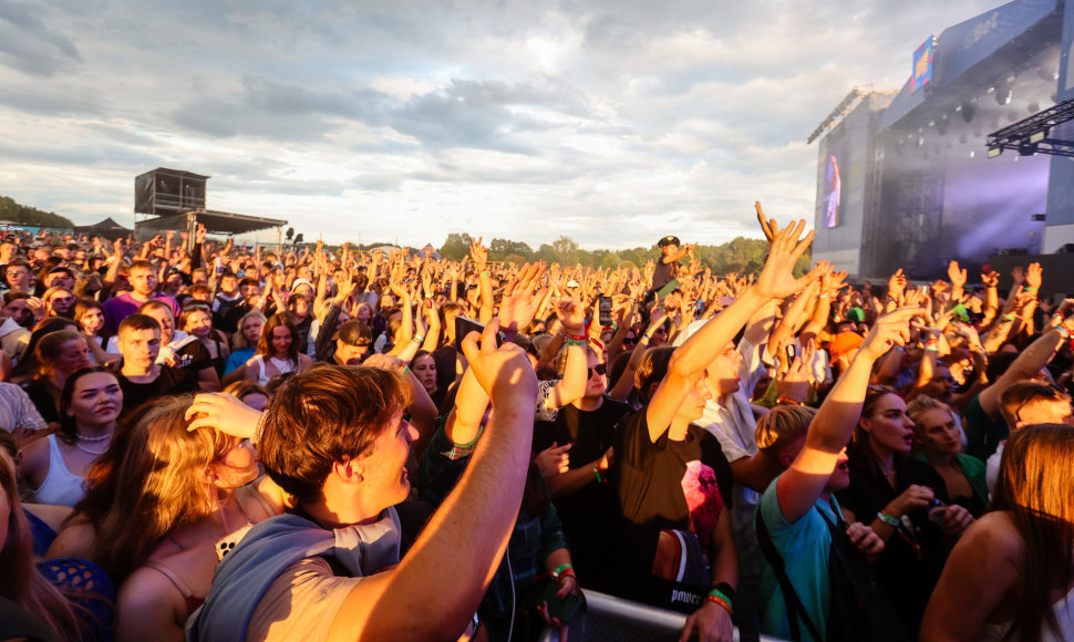 Muzikos festivalio „Granatos Live 2023“ pirmoji diena