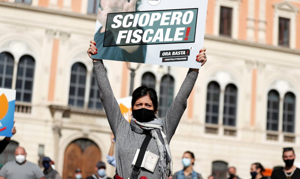 Protestas Italijoje