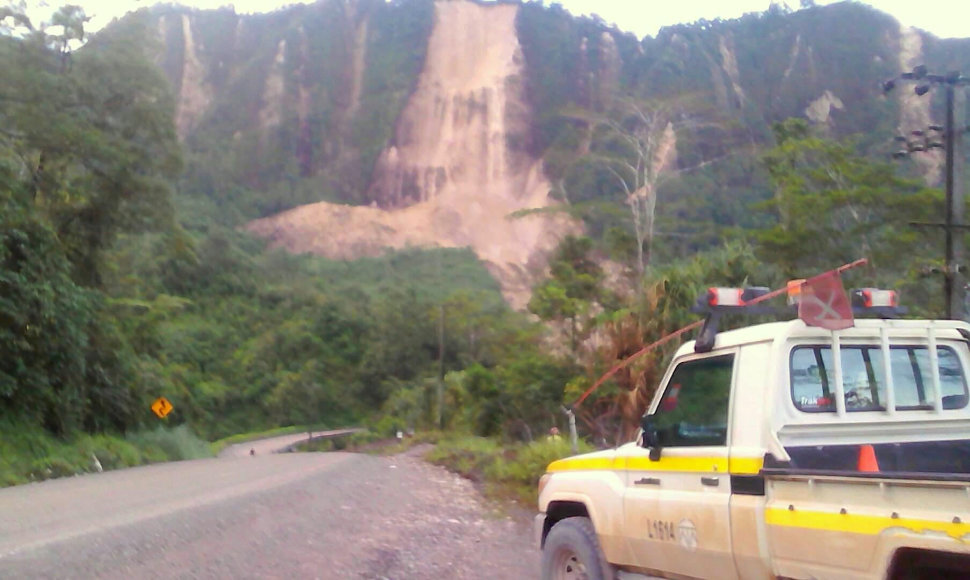 Žemės drebėjimo Papua Naujojoje Gvinėjoje padariniai