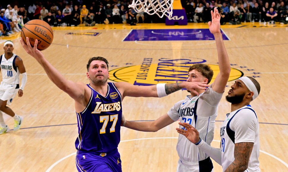 Luka Dončičius, Cooperis Flaggas ir Danielis Gaffordas