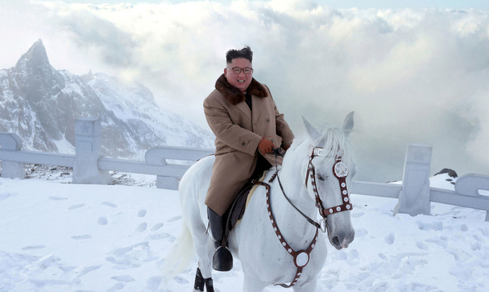Kim Jong Uno fotosesija