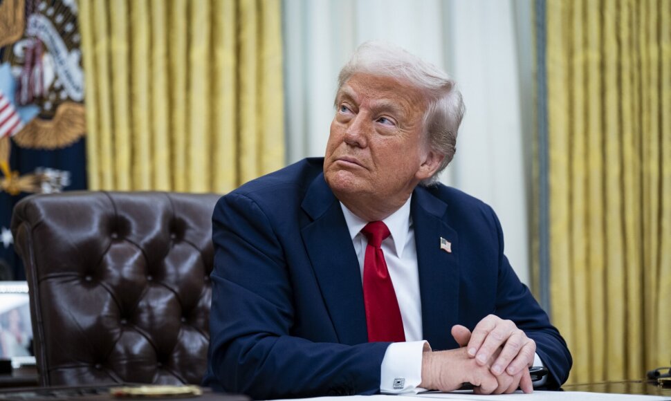 JAV prezidentas Donaldas Trumpas / Al Drago - Pool via CNP / ZUMAPRESS.com