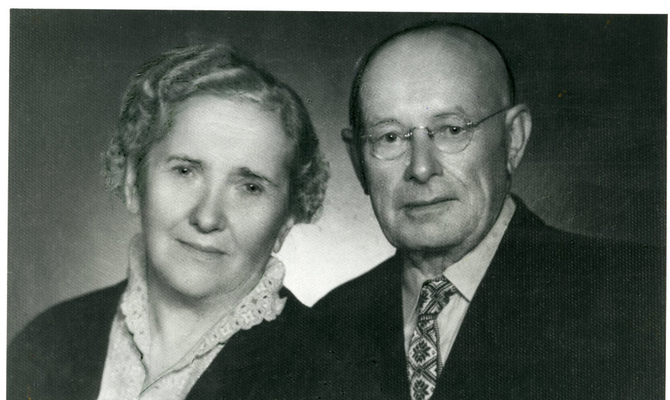 Aleksandras Stulginskis su žmona