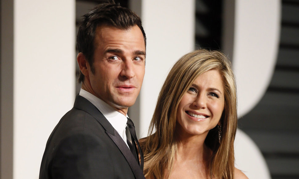 Jennifer Aniston ir Justinas Theroux