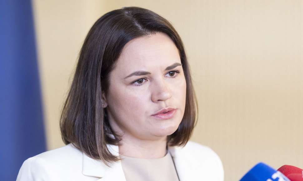 Viktorijos Čmilytės-Nielsen susitiko su Sviatlana Cichanouskaja