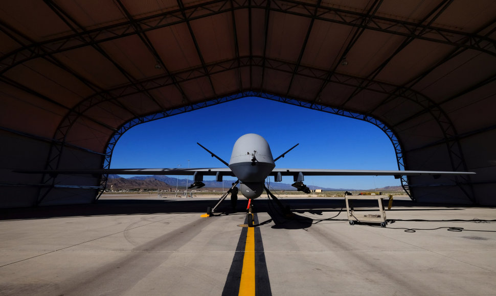 Bepilotis orlaivis „MQ-9 Reaper“ angare