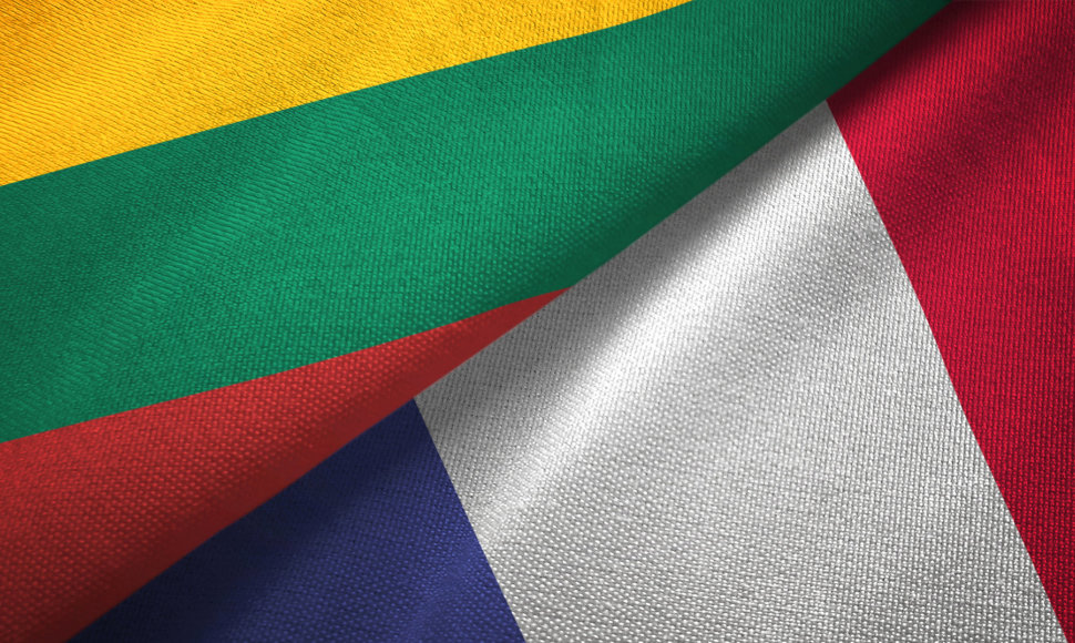 Lietuvos, Prancūzijos vėliava