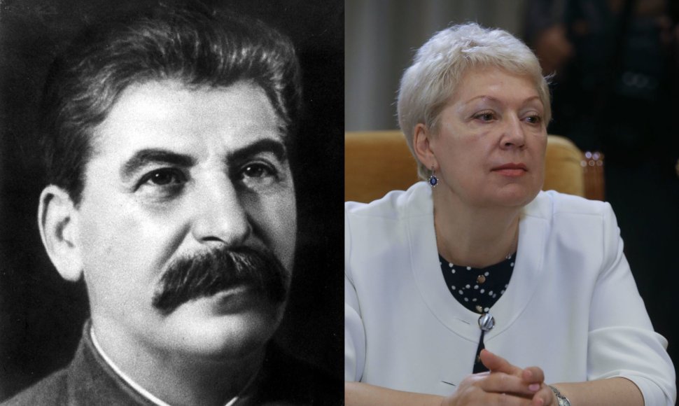 O.Vasiljeva mano, kad J.Stalinas buvo geras Sovietų Sąjungos lyderis