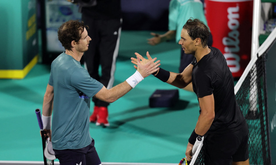 Andy Murray ir Rafaelis Nadalis