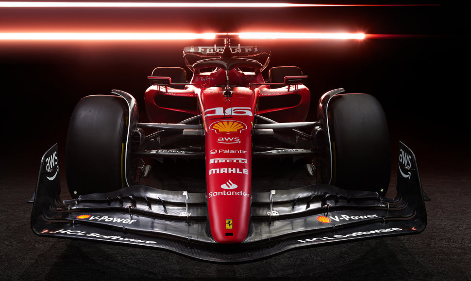 „Scuderia Ferrari“ 2023 m. bolido pristatymas