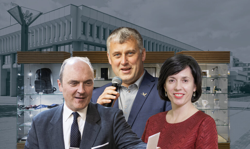 Valius Ąžuolas, Vaida Aleknavičienė ir Giedrius Drukteinis