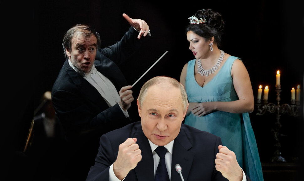 Valerijus Gergijevas ir Ana Netrebko