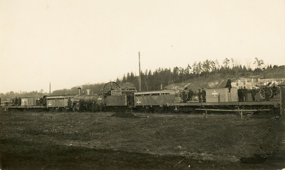 Lietuvos kariuomenės šarvuotasis traukinys „Gediminas", 1920 m