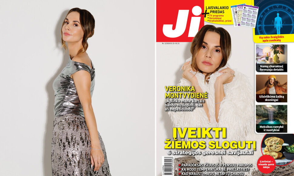 Veronika Montvydienė / Žurnalo &bdquo;Ji&ldquo; Nr. 3 vir&scaron;elis