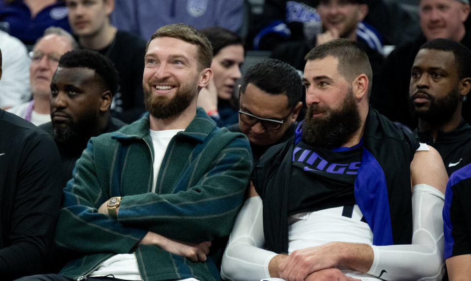 Domantas Sabonis ir Jonas Valančiūnas