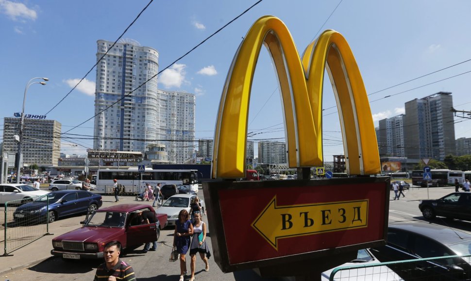 Maskvoje uždarytas „McDonald's“ restoranas
