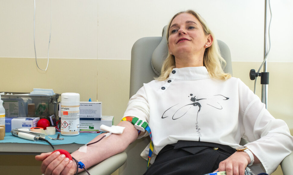 Kraujo donorė