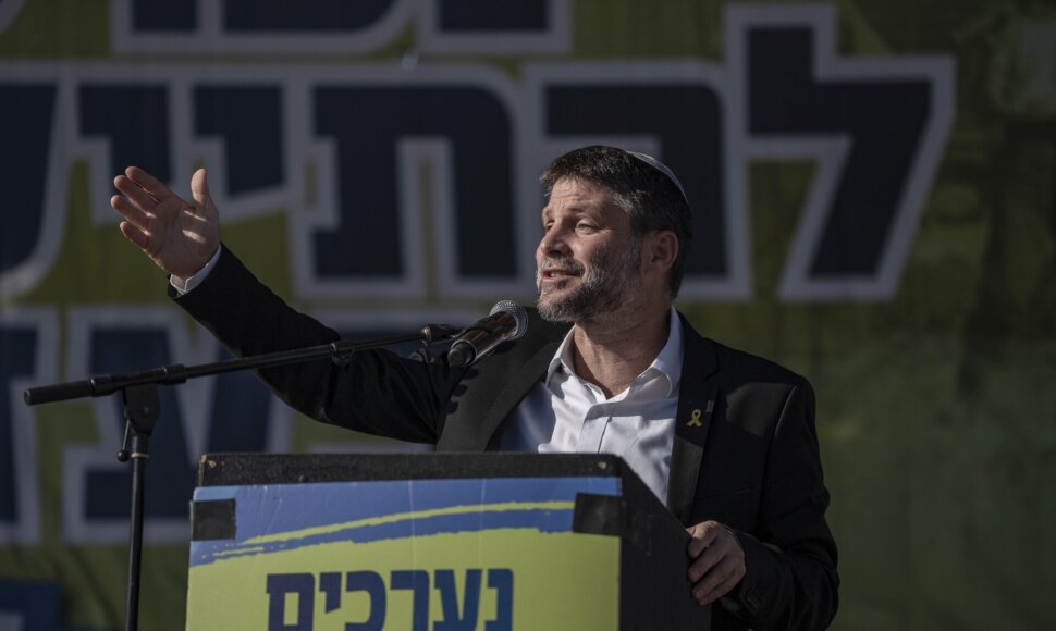 Bezalelis Smotrichas / Ilia Yefimovich / dpa/picture-alliance