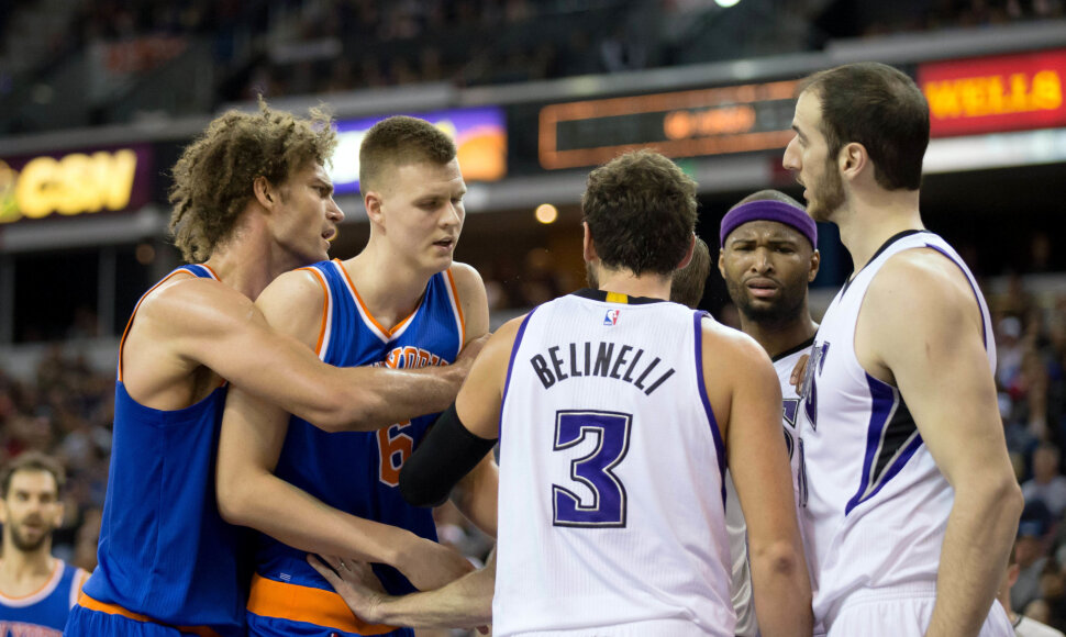 Susistumdymas &bdquo;Knicks&ldquo; &ndash; &bdquo;Kings&ldquo; mače