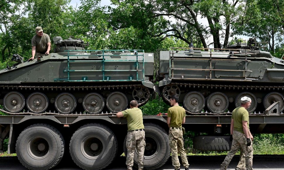 Ukrainos kariai fronto linijoje