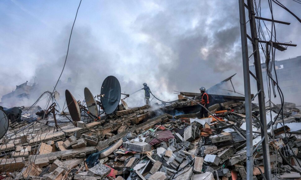 Karas Gazos Ruože / MOHAMMED ABED / AFP