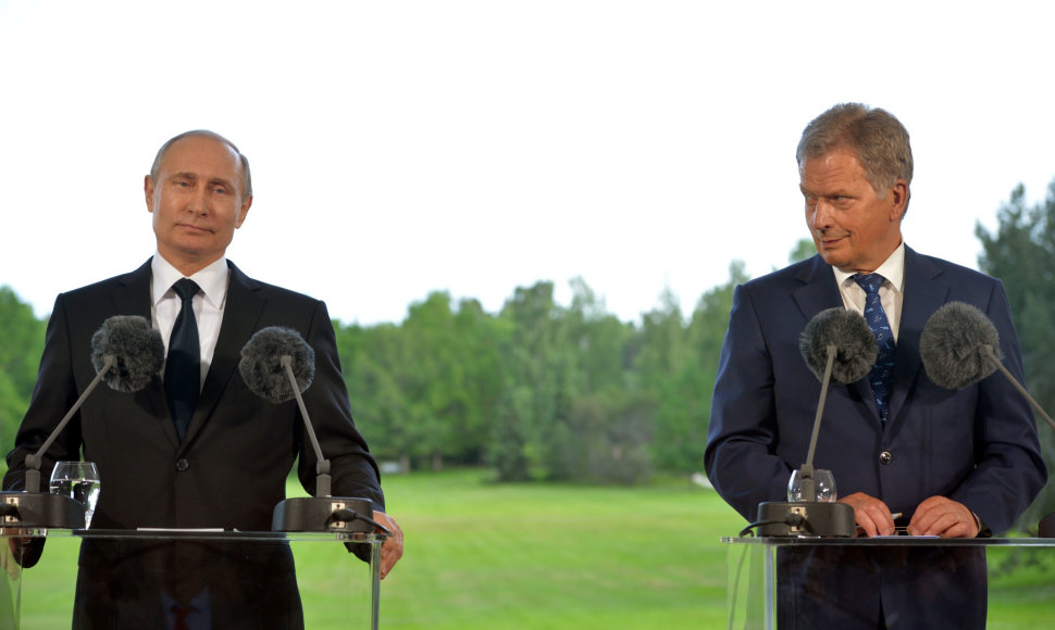 Vladimiras Putinas ir Sauli Niinisto