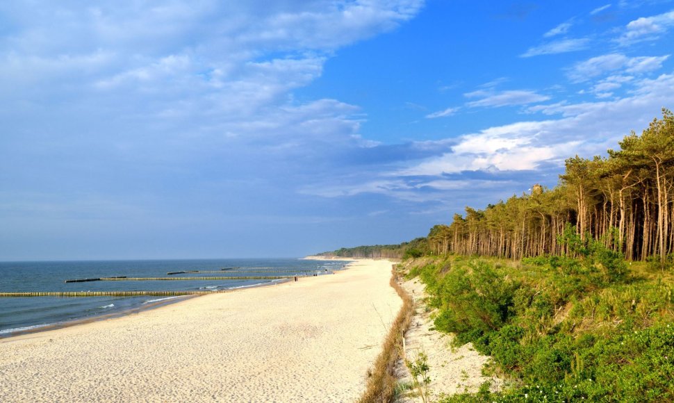 Paplūdimys Lenkijoje