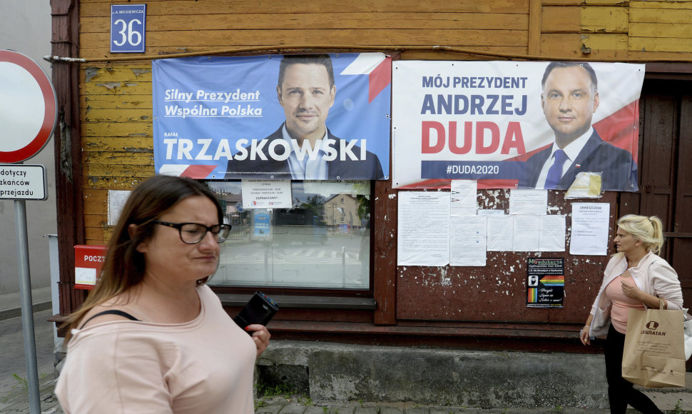 Šių metų Lenkijos prezidento rinkimai labai įtempti
