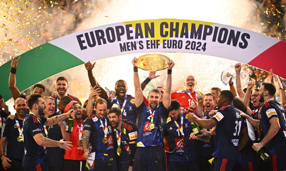 Prancūzų triumfas 2024 m. Europos rankinio čempionate