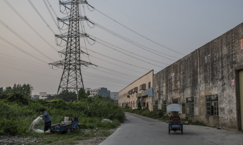 Elektros laidai Kinijoje